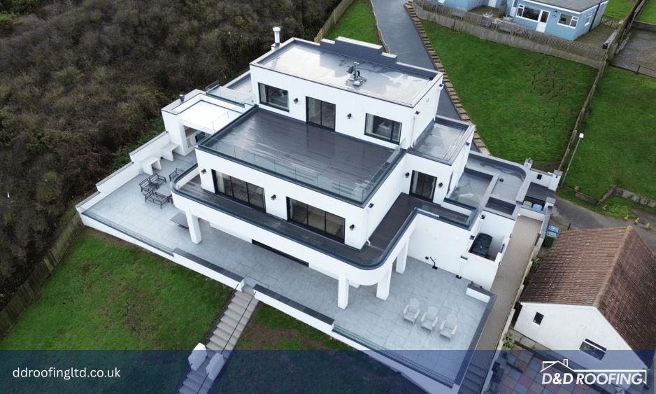 Flat Roofing Refurbishment Case Study | The White House