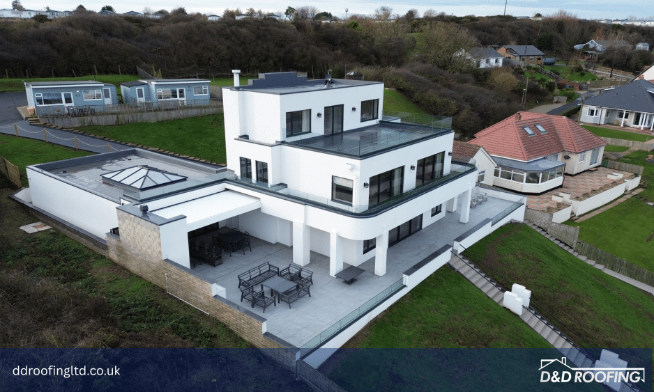 Flat Roofing Refurbishment Case Study | The White House
